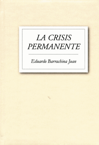 PORTADA LIBRO CRISIS PERMANENTE NOVEDAD JULIO 2025